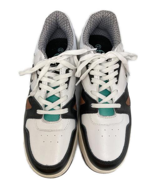 Sergio Tacchini（セルジオタッキーニ）Sergio Tacchini (セルジオタッキーニ) ローカットスニーカー ホワイト サイズ:UK10.5（EU45）の古着・服飾アイテム