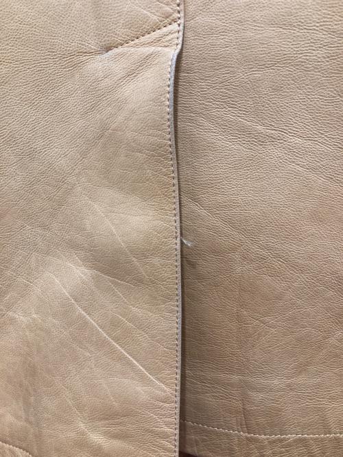 PAUL SMITH（ポールスミス）PAUL SMITH (ポールスミス) ラムレザー3Bテーラードジャケット ベージュ サイズ:Lの古着・服飾アイテム