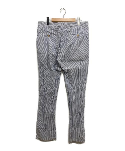 POLO RALPH LAUREN（ポロ・ラルフローレン）POLO RALPH LAUREN (ポロ・ラルフローレン) ストライプパンツ ホワイト×ブルー サイズ:86cm (W34)の古着・服飾アイテム