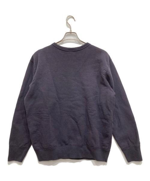 Deluxeware（デラックスウェア）Deluxeware (デラックスウェア) 前Vスウェット ネイビー サイズ:M（USサイズ）の古着・服飾アイテム