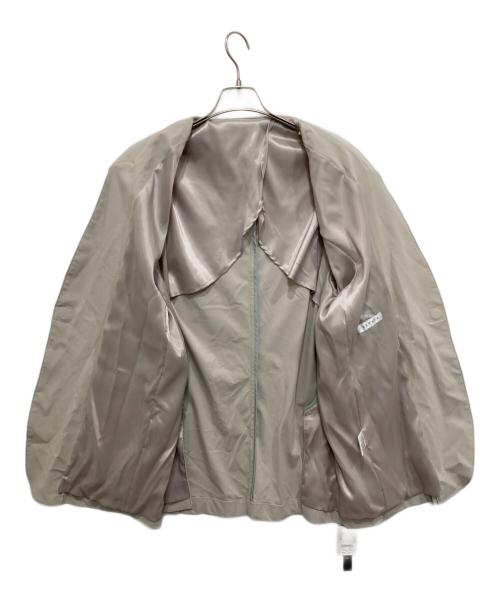 CRONOS（クロノス）CRONOS (クロノス) セットアップ/COLLARLESS STRETCH JACKET ベージュ サイズ:44（XXL） 未使用品の古着・服飾アイテム