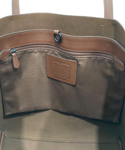 COACH（コーチ）COACH (コーチ) トートバッグ ブラウンの古着・服飾アイテム