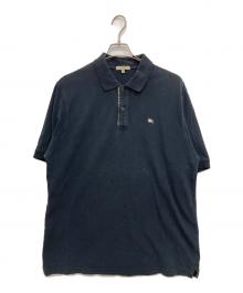 BURBERRY LONDON（バーバリーロンドン）の古着「ポロシャツ」｜ブラック