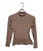 MARINE SERREマリーンセル）の古着「総柄カットソー/セカンドスキン」｜アイボリー