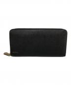 PAUL SMITHポールスミス）の古着「ラウンドファスナー財布」｜ブラック