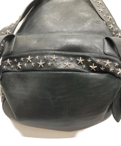 JIMMY CHOO（ジミーチュウ）JIMMY CHOO (ジミーチュウ) ワンショルダーリュック ブラックの古着・服飾アイテム