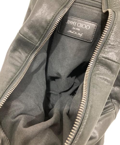 JIMMY CHOO（ジミーチュウ）JIMMY CHOO (ジミーチュウ) ワンショルダーリュック ブラックの古着・服飾アイテム