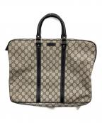 GUCCIグッチ）の古着「ブリーフケース」｜ネイビー