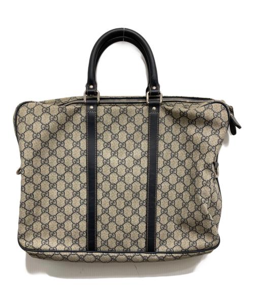 GUCCI（グッチ）GUCCI (グッチ) ブリーフケース ネイビーの古着・服飾アイテム