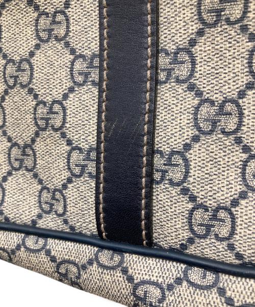 GUCCI（グッチ）GUCCI (グッチ) ブリーフケース ネイビーの古着・服飾アイテム