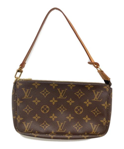 LOUIS VUITTON（ルイ ヴィトン）LOUIS VUITTON (ルイ ヴィトン) アクセサリーポーチ ブラウンの古着・服飾アイテム