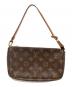 LOUIS VUITTON (ルイ ヴィトン) アクセサリーポーチ ブラウン：70000円
