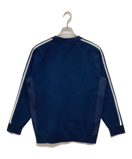 adidas（アディダス）adidas (アディダス) クルーネックニット ネイビー サイズ:Lの古着・服飾アイテム
