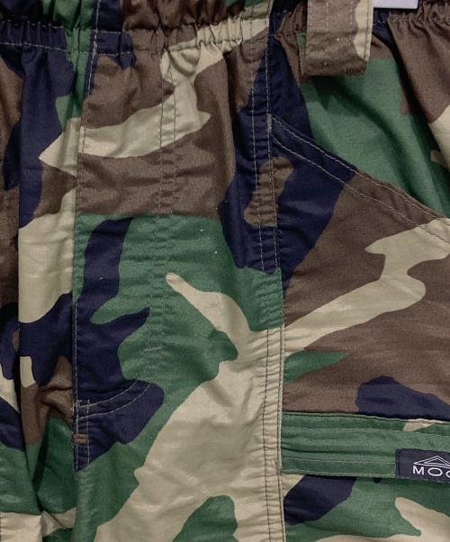 MOCEAN（モーシャン）MOCEAN (モーシャン) 迷彩柄ショートパンツ グリーン サイズ:Sの古着・服飾アイテム