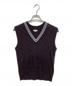 MACKINTOSH PHILOSOPHYマッキントッシュ フィロソフィー）の古着「ニットベスト」｜ブラック