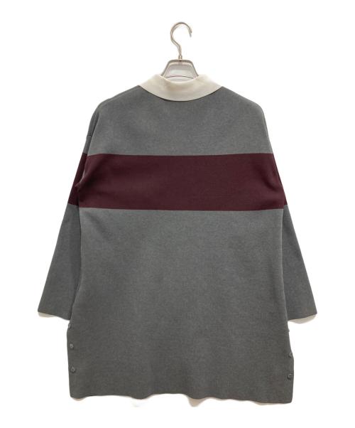 ARPEGE STORY（アルページュストーリー）ARPEGE STORY (アルページュストーリー) ラガーニットワンピース グレー サイズ:1の古着・服飾アイテム