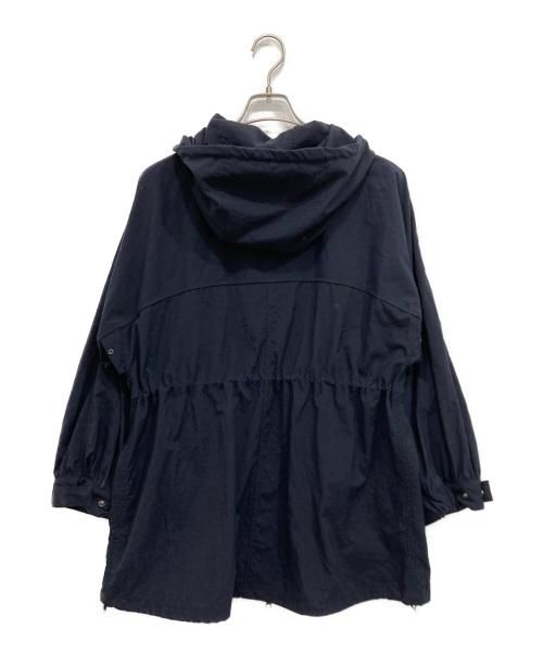 SHIPS any（シップスエニィ）SHIPS any (シップスエニィ) スタンドカラーポケットロング コート ネイビー サイズ:Fの古着・服飾アイテム