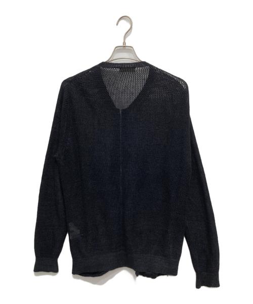 Y's for men（ワイズフォーメン）Y's for men (ワイズフォーメン) リネンジップカーディガン ネイビー サイズ:FREEの古着・服飾アイテム