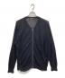 Y's for men（ワイズフォーメン）の古着「リネンジップカーディガン」｜ネイビー