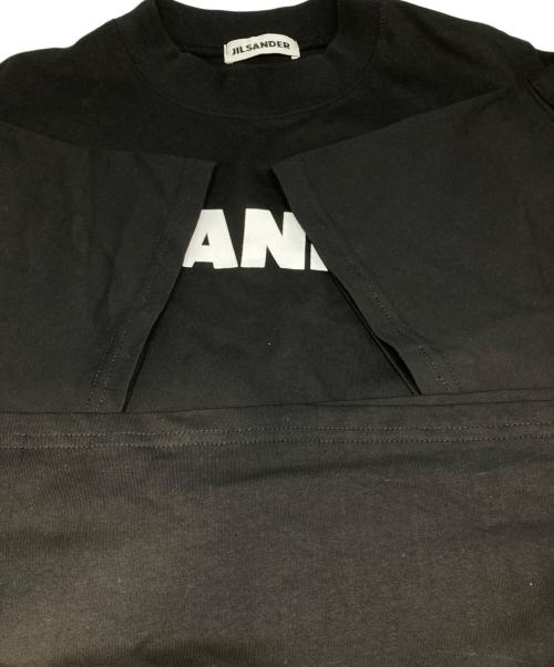 JIL SANDER（ジルサンダー）JIL SANDER (ジルサンダー) プリントTシャツ ブラック サイズ:Lの古着・服飾アイテム
