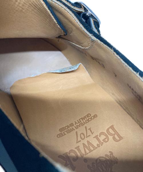 berwick（バーウィック）berwick (バーウィック) モンクストラップシューズ ブラック サイズ:7の古着・服飾アイテム