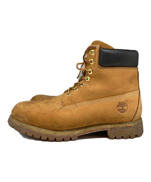 Timberland（ティンバーランド）Timberland (ティンバーランド) 6インチプレミアムウォータープルーフブーツ ブラウン サイズ:10.5Wの古着・服飾アイテム
