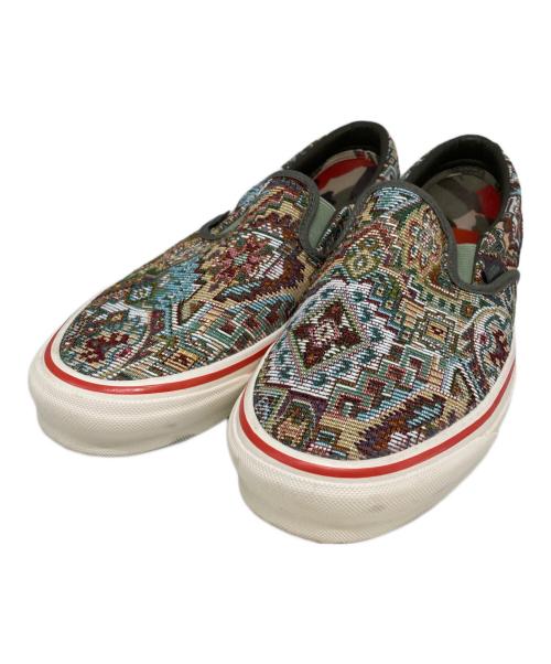 VANS（ヴァンズ）VANS (ヴァンズ) NIGEL CABOURN (ナイジェルケーボン) OG Classic Slip-O グリーン サイズ:28.5の古着・服飾アイテム