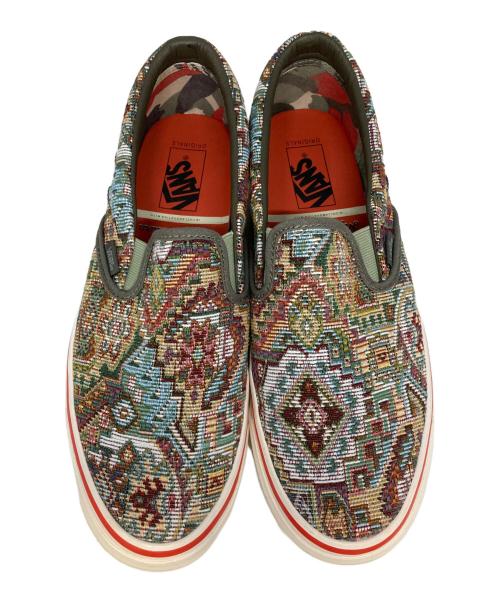 VANS（ヴァンズ）VANS (ヴァンズ) NIGEL CABOURN (ナイジェルケーボン) OG Classic Slip-O グリーン サイズ:28.5の古着・服飾アイテム