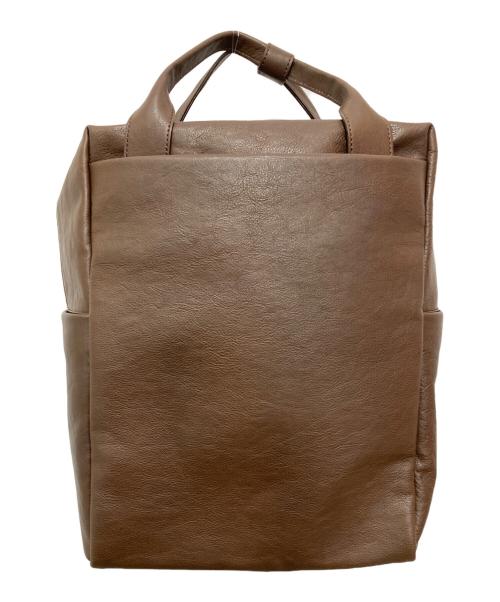 sinsin（シンシンコウボウ）sinsin (シンシンコウボウ) 大人リュック ブラウンの古着・服飾アイテム