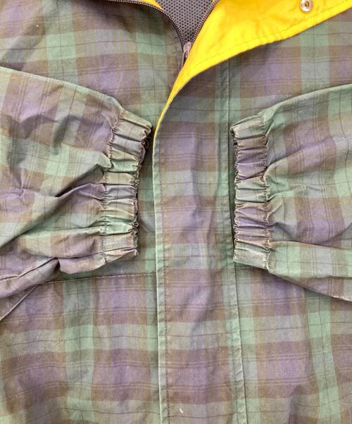 CHAPS RALPH LAUREN（チャップス ラルフローレン）CHAPS RALPH LAUREN (チャップス ラルフローレン) チェック柄スイングトップ ネイビー×グリーン サイズ:XLの古着・服飾アイテム