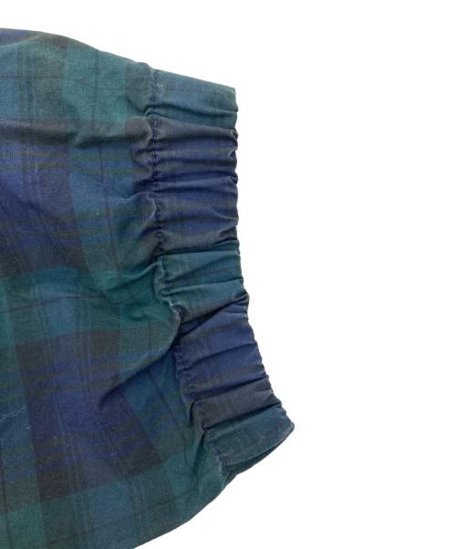 CHAPS RALPH LAUREN（チャップス ラルフローレン）CHAPS RALPH LAUREN (チャップス ラルフローレン) チェック柄スイングトップ ネイビー×グリーン サイズ:XLの古着・服飾アイテム