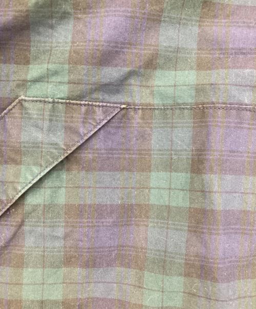 CHAPS RALPH LAUREN（チャップス ラルフローレン）CHAPS RALPH LAUREN (チャップス ラルフローレン) チェック柄スイングトップ ネイビー×グリーン サイズ:XLの古着・服飾アイテム