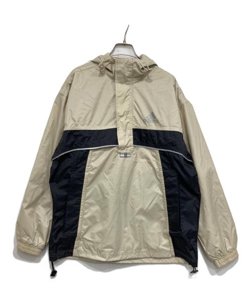 adidas（アディダス）adidas (アディダス) 90's アノラックパーカー ベージュ サイズ:Mの古着・服飾アイテム
