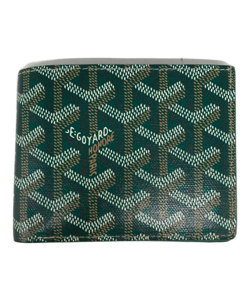 GOYARD（ゴヤール）GOYARD (ゴヤール) サンフロランタンウォレット グリーンの古着・服飾アイテム