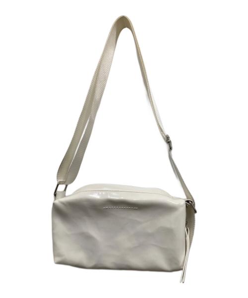 MM6 Maison Margiela（エムエムシックスメゾンマルジェラ）MM6 Maison Margiela (エムエムシックスメゾンマルジェラ) クロスボディーバッグ ホワイトの古着・服飾アイテム
