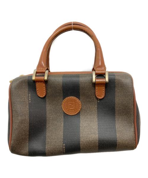 FENDI（フェンディ）FENDI (フェンディ) ミニボストンバッグ ブラウンの古着・服飾アイテム