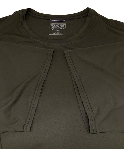 Patagonia（パタゴニア）Patagonia (パタゴニア) クールデイリーTシャツ ブラック サイズ:XLの古着・服飾アイテム