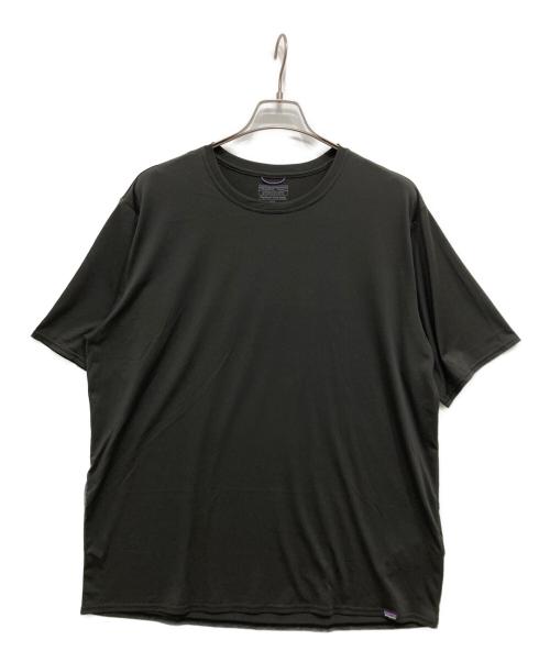 Patagonia（パタゴニア）Patagonia (パタゴニア) クールデイリーTシャツ ブラック サイズ:XLの古着・服飾アイテム