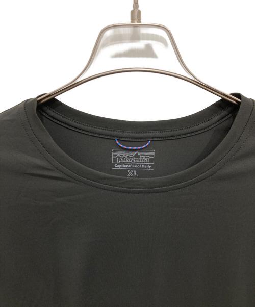 Patagonia（パタゴニア）Patagonia (パタゴニア) クールデイリーTシャツ ブラック サイズ:XLの古着・服飾アイテム
