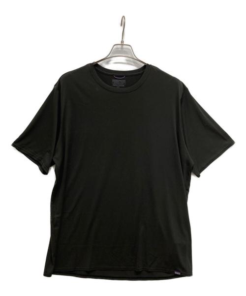 Patagonia（パタゴニア）Patagonia (パタゴニア) クールデイリーTシャツ ブラック サイズ:XLの古着・服飾アイテム