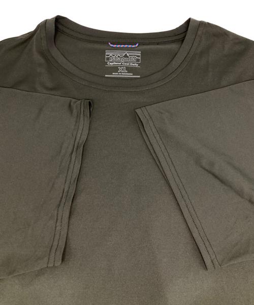 Patagonia（パタゴニア）Patagonia (パタゴニア) クールデイリーTシャツ ブラック サイズ:XLの古着・服飾アイテム