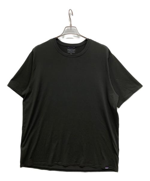 Patagonia（パタゴニア）Patagonia (パタゴニア) クールデイリーTシャツ ブラック サイズ:XLの古着・服飾アイテム