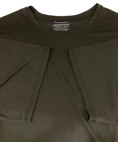 Patagonia（パタゴニア）Patagonia (パタゴニア) クールデイリーTシャツ ブラック サイズ:XLの古着・服飾アイテム