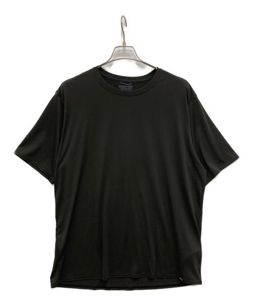 Patagonia（パタゴニア）Patagonia (パタゴニア) クールデイリーTシャツ ブラック サイズ:XLの古着・服飾アイテム