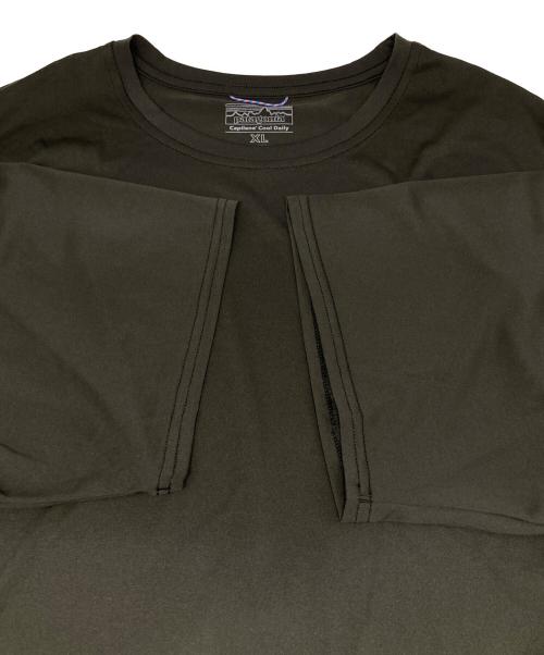 Patagonia（パタゴニア）Patagonia (パタゴニア) クールデイリーTシャツ ブラック サイズ:XLの古着・服飾アイテム