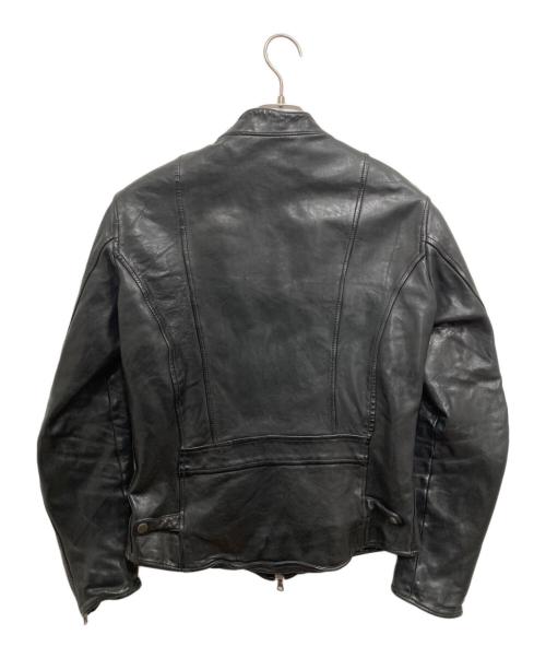 FAKTOR（ファクター）FAKTOR (ファクター) レザージャケット ブラック サイズ:Sの古着・服飾アイテム