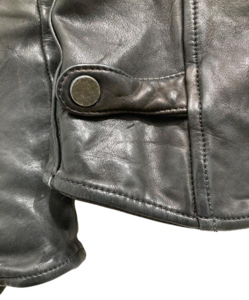 FAKTOR（ファクター）FAKTOR (ファクター) レザージャケット ブラック サイズ:Sの古着・服飾アイテム