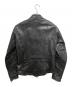 FAKTOR (ファクター) レザージャケット ブラック サイズ:S：20000円