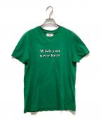 amiアミ）の古着「プリントTシャツ」｜グリーン