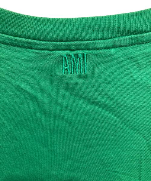 ami（アミ）ami (アミ) プリントTシャツ グリーン サイズ:Sの古着・服飾アイテム
